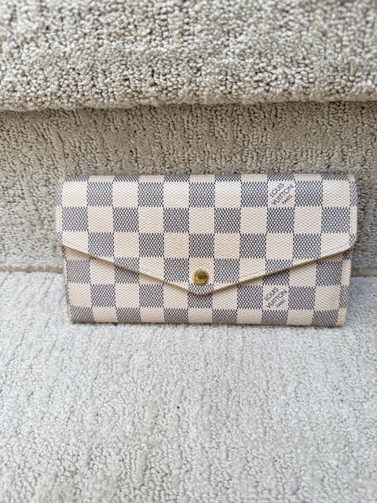 Louis Vuitton Handbags - Louis Vuitton Sarah Wallet in Damier Azur